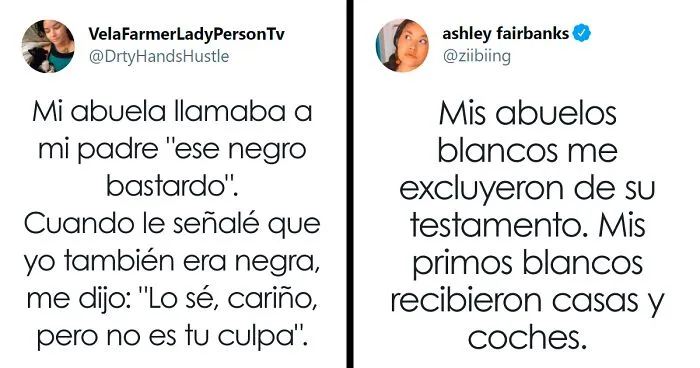 Estas personas mestizas revelan los horribles momentos en los que su propia familia fue racista con ellos (20 fotos)