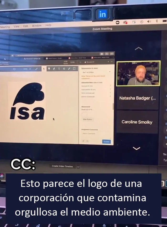 Este profesor de diseño gráfico se hace viral por burlarse con gracia de los trabajos de sus alumnos