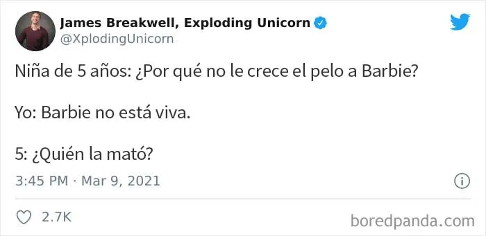 20 De los mejores tuits de Marzo sobre ser padres