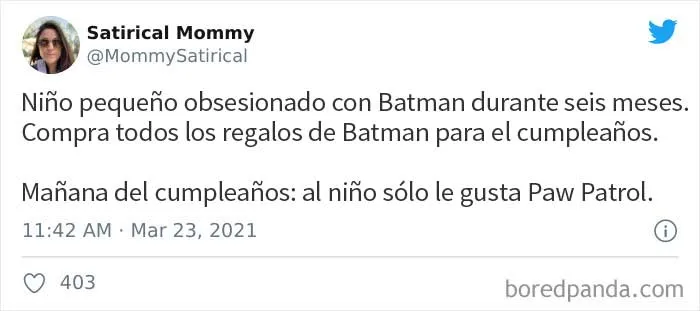20 De los mejores tuits de Marzo sobre ser padres