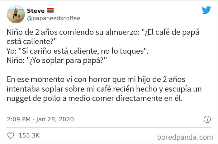 20 De los mejores tuits de Abril sobre ser padres