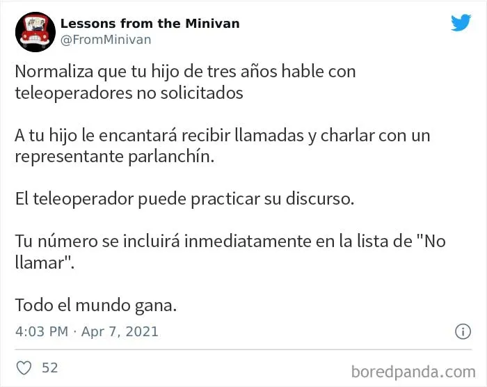 20 De los mejores tuits de Abril sobre ser padres