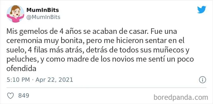 20 De los mejores tuits de Abril sobre ser padres