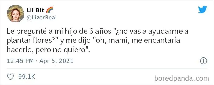 20 De los mejores tuits de Abril sobre ser padres