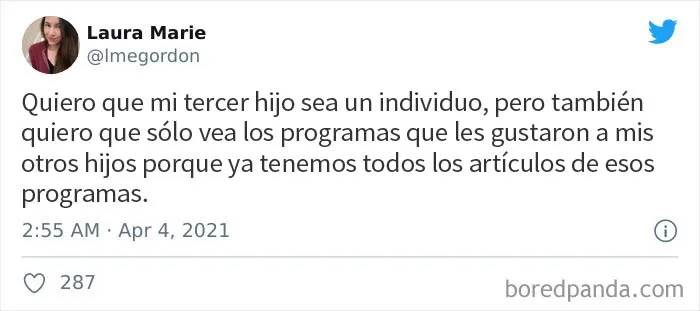 20 De los mejores tuits de Abril sobre ser padres