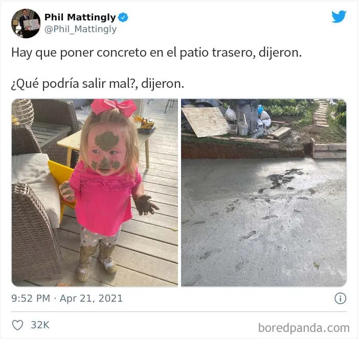 20 De los mejores tuits de Abril sobre ser padres