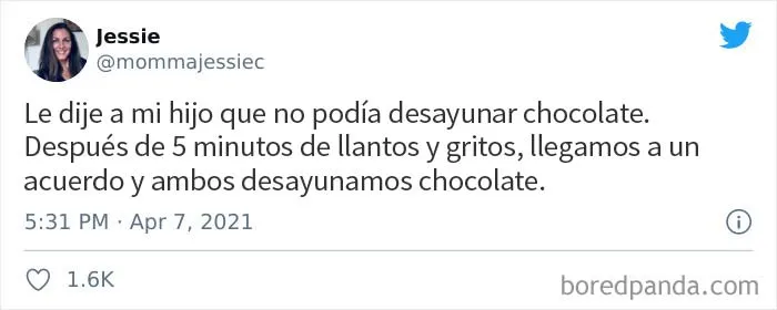 20 De los mejores tuits de Abril sobre ser padres