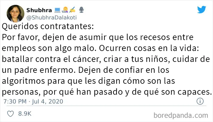 Contratantes y reclutadores: