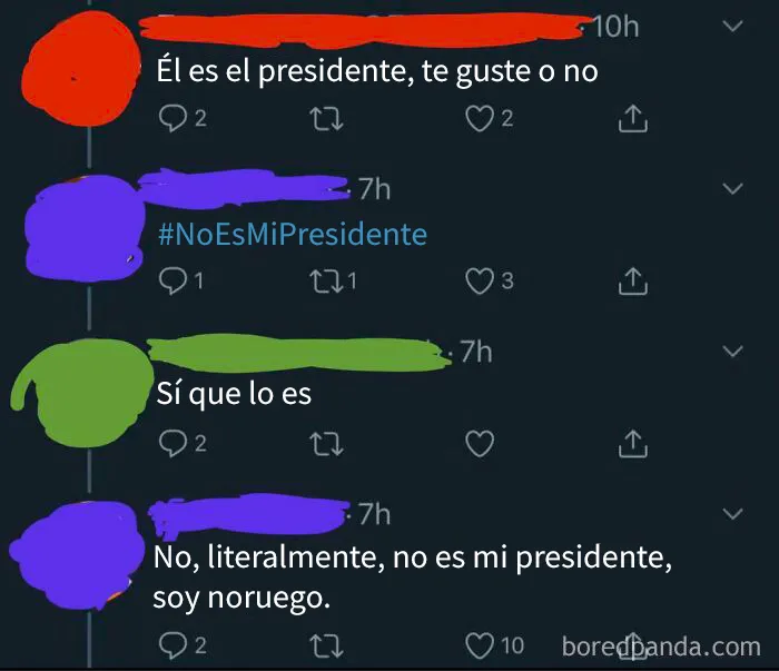 “Él es (tu Presidente)”