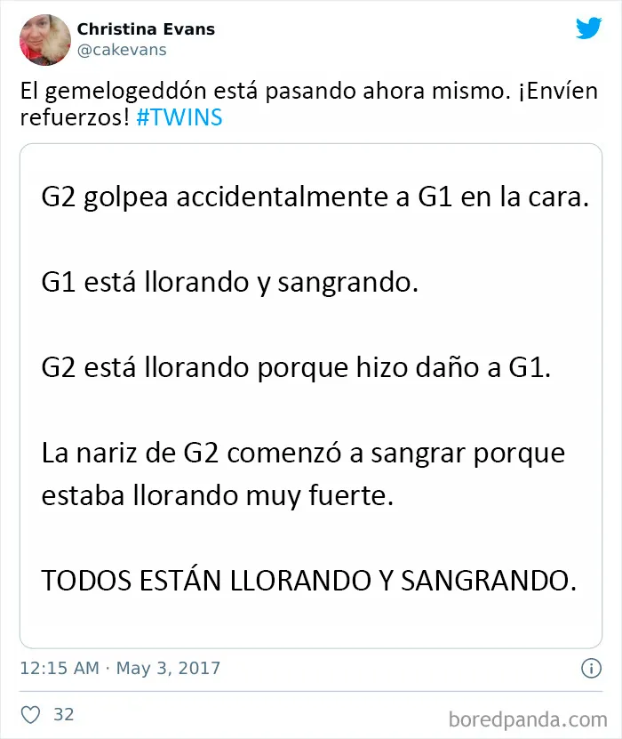 Los 20 tuits más divertidos sobre ser padres de gemelos