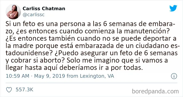 Ya que intentan prohibir el aborto...