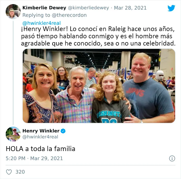 Comparten en Twitter 25 historias de celebridades demostrando ser realmente buenas personas