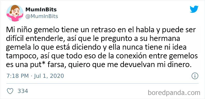 Los 20 tuits más divertidos sobre ser padres de gemelos