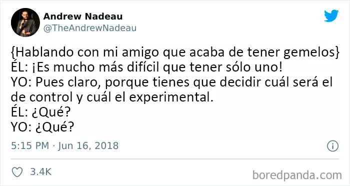 Los 20 tuits más divertidos sobre ser padres de gemelos