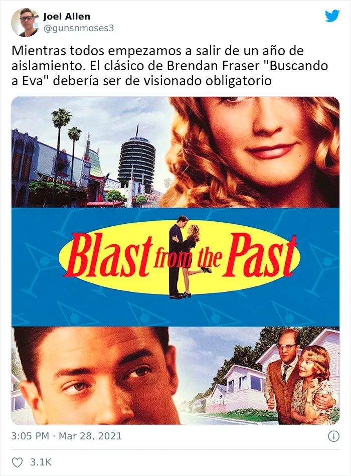 Internet ha vuelto viral a Brendan Fraser simplemente por ser genial, aquí tienes 30 de los mejores tuits