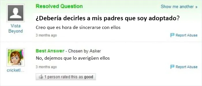 Yahoo Respuestas va a dejar de funcionar, y estas 20 épicas capturas de pantalla nos sirven para recordarlo