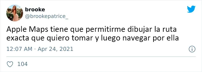 20 Divertidos tuits donde la gente se burla de Apple Maps