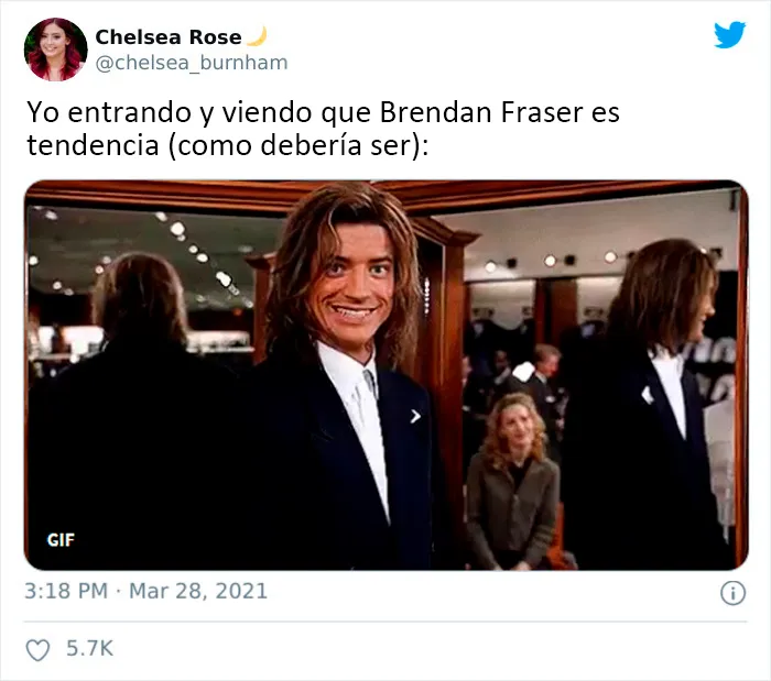 Internet ha vuelto viral a Brendan Fraser simplemente por ser genial, aquí tienes 30 de los mejores tuits