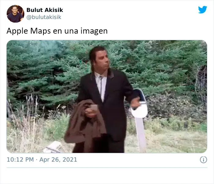20 Divertidos tuits donde la gente se burla de Apple Maps