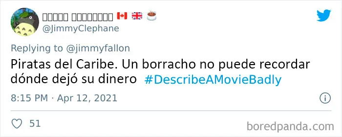 20 Películas terriblemente explicadas, compartidas en el nuevo desafío de Jimmy Fallon