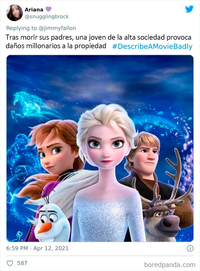 20 Películas terriblemente explicadas, compartidas en el nuevo desafío de Jimmy Fallon