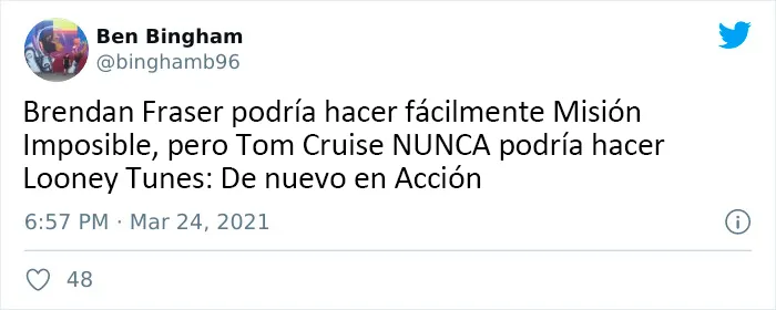 Internet ha vuelto viral a Brendan Fraser simplemente por ser genial, aquí tienes 30 de los mejores tuits