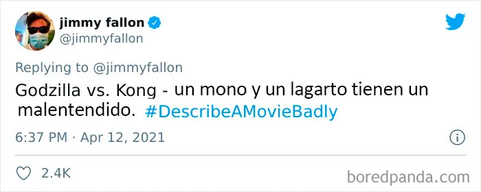 20 Películas terriblemente explicadas, compartidas en el nuevo desafío de Jimmy Fallon