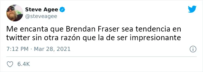 Internet ha vuelto viral a Brendan Fraser simplemente por ser genial, aquí tienes 30 de los mejores tuits