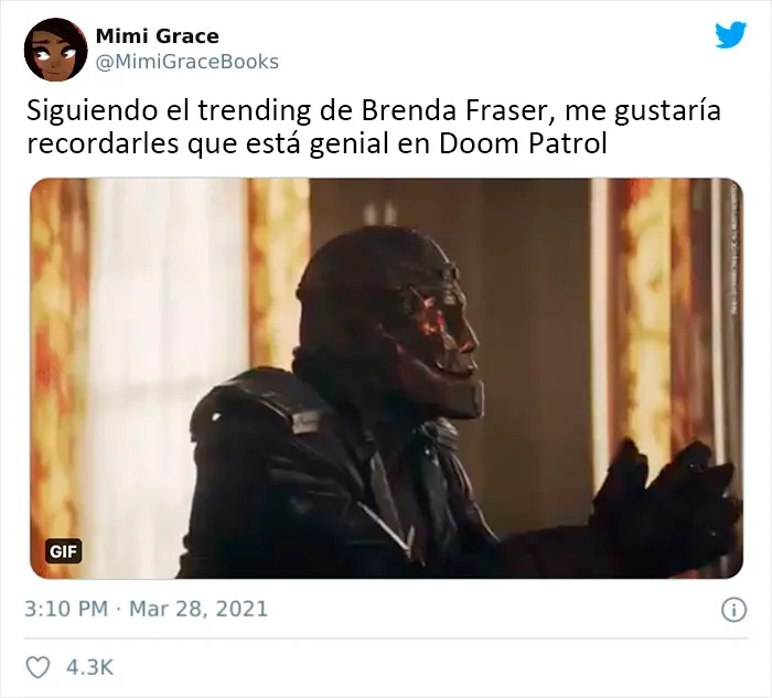 Internet ha vuelto viral a Brendan Fraser simplemente por ser genial, aquí tienes 30 de los mejores tuits