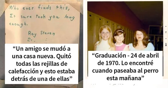 Este grupo recopila imágenes de recuerdos históricos que la gente encontró al azar y aquí están 30 de los más interesantes