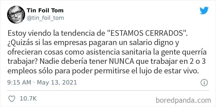 Burger King publica un cartel en el que pide a los padres de niños de 14 y 15 años que les dejen solicitar trabajo y la gente se indigna
