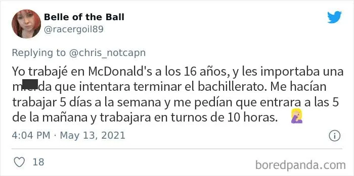 Burger King publica un cartel en el que pide a los padres de niños de 14 y 15 años que les dejen solicitar trabajo y la gente se indigna