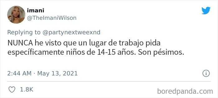 Burger King publica un cartel en el que pide a los padres de niños de 14 y 15 años que les dejen solicitar trabajo y la gente se indigna