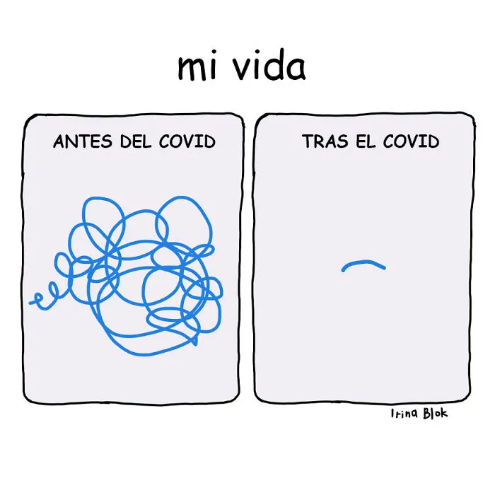 Mis 14 nuevos cómics muestran como el COVID-19 ha afectado a nuestras vidas