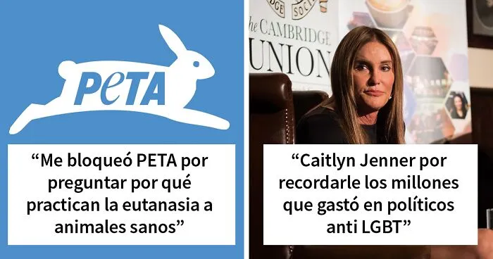 Estas 30 personas fueron bloqueadas por celebridades y marcas en redes sociales, y revelan las razones en este hilo online