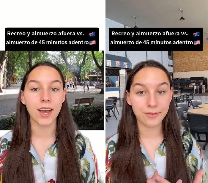 Esta adolescente estadounidense revela cómo es asistir a una escuela australiana