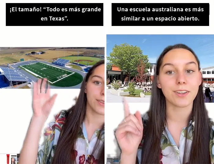 Esta adolescente estadounidense revela cómo es asistir a una escuela australiana