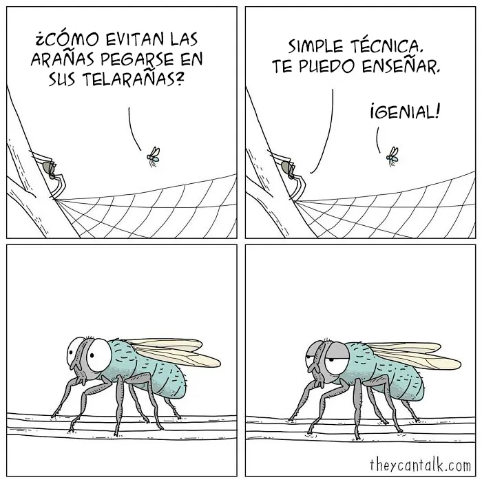 Este artista muestra lo que dirían los animales si pudieran hablar (15 Nuevos cómics)