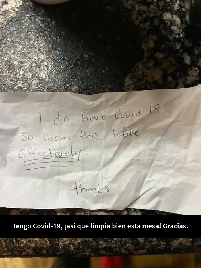 Publicaron esto en un grupo sobre restaurantes 