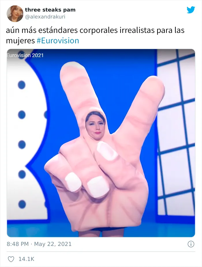 20 Memes y reacciones muy acertados que resumen perfectamente Eurovisión 2021