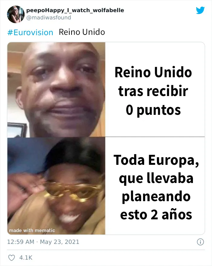 20 Memes y reacciones muy acertados que resumen perfectamente Eurovisión 2021