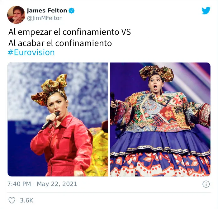 20 Memes y reacciones muy acertados que resumen perfectamente Eurovisión 2021