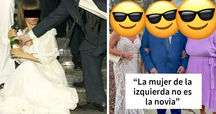 Estas personas comparten fotos de las bodas de mal gusto a las que asistieron