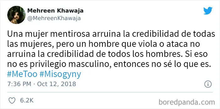 Una mujer mentirosa…