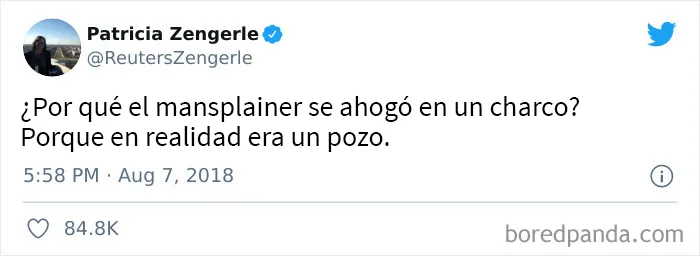 Convierte ese mansplaining en una broma