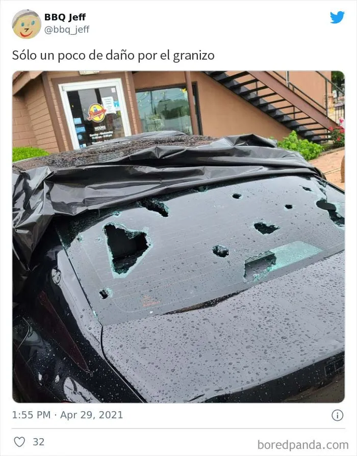 El granizo "gorila" golpeó Texas y Oklahoma anoche, y así es como se vio (30 fotos)