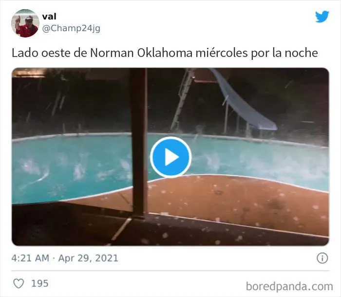 El granizo "gorila" golpeó Texas y Oklahoma anoche, y así es como se vio (30 fotos)