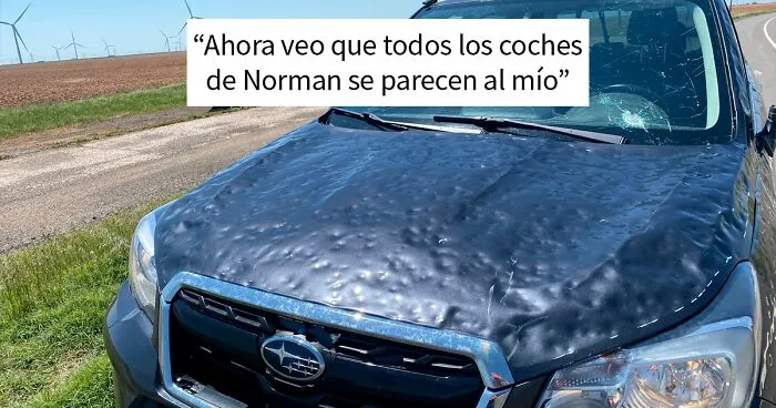 El granizo "gorila" golpeó Texas y Oklahoma anoche, y así es como se vio (30 fotos)