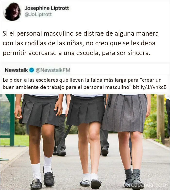 Culpemos a las rodillas de los niños por incomodar a los hombres