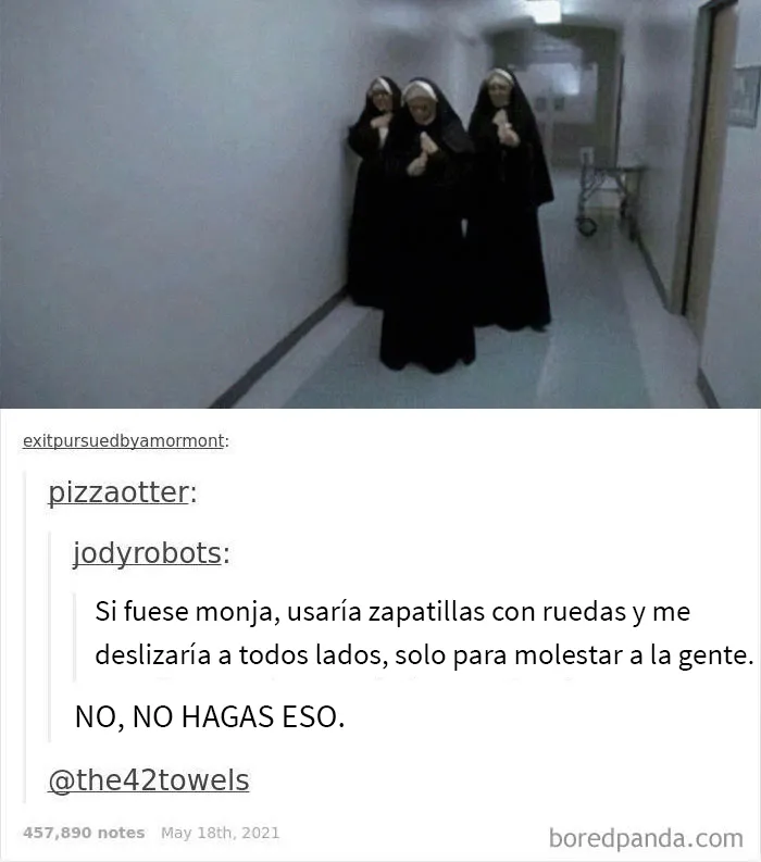 Zapatillas con ruedas malditas